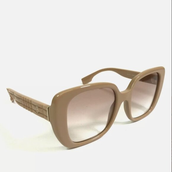 Burberry Sunglasses Beige Cat Eye Gradient - Picture 3 of 8
